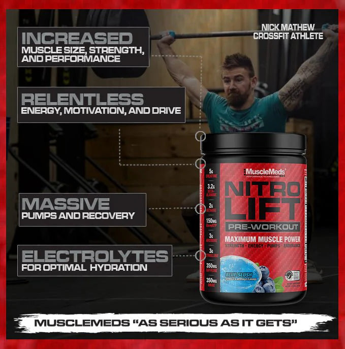 NITRO LIFT PRE-WORKOUT STRENGTH PERFORMANCE